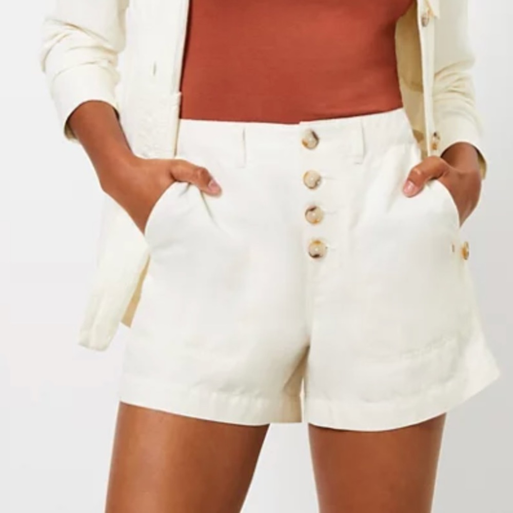 NWT Loft Linen Shorts